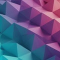 A geometric pattern featuring an array of three-dimensional triangular pyramids. The Royalty Free Stock Photo