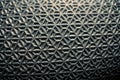 close up of a cubic textures on grey background Royalty Free Stock Photo