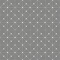 Geometric pattern featuring a grid of gray squares each contai Royalty Free Stock Photo