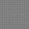 Geometric pattern featuring a grid of white lines on a gray background Royalty Free Stock Photo