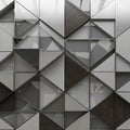 Geometric pattern featuring interlocking triangles and rectangles Royalty Free Stock Photo