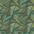 Geometric pattern featuring overlapping triangles and quadrilaterals Royalty Free Stock Photo