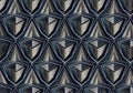 Geometric pattern featuring a repeating design Royalty Free Stock Photo