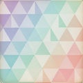 Geometric pattern featuring a series of Royalty Free Stock Photo