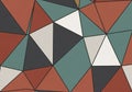 Geometric pattern featuring a series of Royalty Free Stock Photo