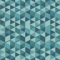Geometric pattern featuring a series of interlocking triangles form Royalty Free Stock Photo