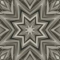 Geometric pattern featuring a symmetrical, star-like design in Royalty Free Stock Photo