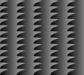 Geometric pattern with grayscale fill. Seamlesly repeatable. Abs