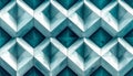 Geometric Pattern of Interlocking 3D Cubes Royalty Free Stock Photo