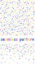Geometric pattern with lines. in retro memphis style, fashion 80-90s. - seamless. Funny geometrical abstract background.