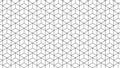 geometric pattern with lines. Seamless vector background. White and black texture. Graphic modern pattern. Royalty Free Stock Photo