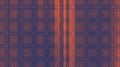 a geometric pattern of nested squares in dark blue and brown hues