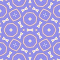 Geometric pattern with octagons and purple elements. Royalty Free Stock Photo