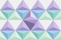 Geometric pattern in purple and blue Vector Royalty Free Stock Photo