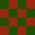 Geometric pattern seamless gingham green red