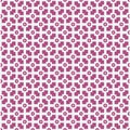 Geometric pattern seamless square pink white