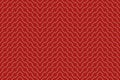 Geometric pattern seamless zigzag pattern white red Royalty Free Stock Photo
