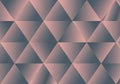 A repeating pattern of equilateral triangles, giving a sense of Royalty Free Stock Photo