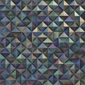 Geometric pattern of three-dimensional pyramids, arranged in a grid Royalty Free Stock Photo