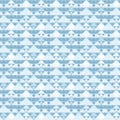 Geometric pattern, triangles background. Abstract blue pattern Royalty Free Stock Photo