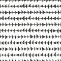 geometric pattern with triangles. Hand Royalty Free Stock Photo