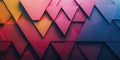Geometric pattern with triangular shapes creating a textured surface. AIG49. Royalty Free Stock Photo