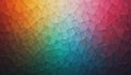 Geometric pattern with triangular shapes forms a mosaic, featuring a gradient Royalty Free Stock Photo