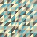 Geometric pattern in vintage colors