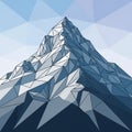 Geometric patterns, forming peaks and valleys. The background consists of a Royalty Free Stock Photo
