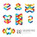 Geometric Patterns Vector Royalty Free Stock Photo