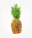 Geometric pineapple Royalty Free Stock Photo