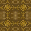 Geometric Pixel pattern. Royalty Free Stock Photo