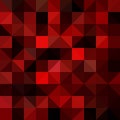 Geometric polygonal background in ruby. Bright red Polygonal Mosaic Background, Vector, Creative Business Design Templates. Abstr