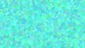Geometric polygonal background with vibrant cyan and light green triangles creating an abstract mosaic pattern, perfect for modern Royalty Free Stock Photo