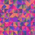Geometric polygonal multicolored gradient triangle background design Royalty Free Stock Photo