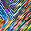 356 Geometric Prism: A modern and geometric background featuring a prism of geometric shapes in vibrant and harmonious colors th