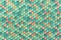 Geometric Reptile Scale Pattern A Minimalist Hexagonal Texture Background for Design Inspiration