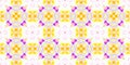 Watercolor Seamless Rhombic Pattern. Royalty Free Stock Photo