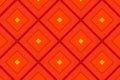 Geometric rhombus grid orange and yellow background