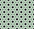 geometric round seamless green color water color pattern
