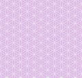 Geometric Sacred Flower of Life Seamless Pattern Royalty Free Stock Photo