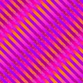 Geometric seamless abstract pattern. Vibrant magenta vector background. Diagonal gradient lines