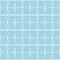 Geometric seamless background. Blue and white fabric
