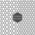 Geometric Seamless 3D Hexagon Pattern Background Royalty Free Stock Photo