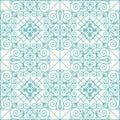 Geometric seamless ethnic background