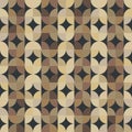 Geometric seamless parquet pattern.