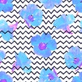 Geometric seamless pattern Royalty Free Stock Photo