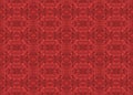 Geometric seamless pattern. Abstract mosaic of squares with vector for background, wallpaper  and other applications. Red. Royalty Free Stock Photo