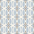 Geometric seamless pattern background. Scandinavian design in pink, beige, blue, turquoise tones Royalty Free Stock Photo