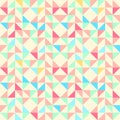 Geometric seamless pattern background with triangle trapezoid an